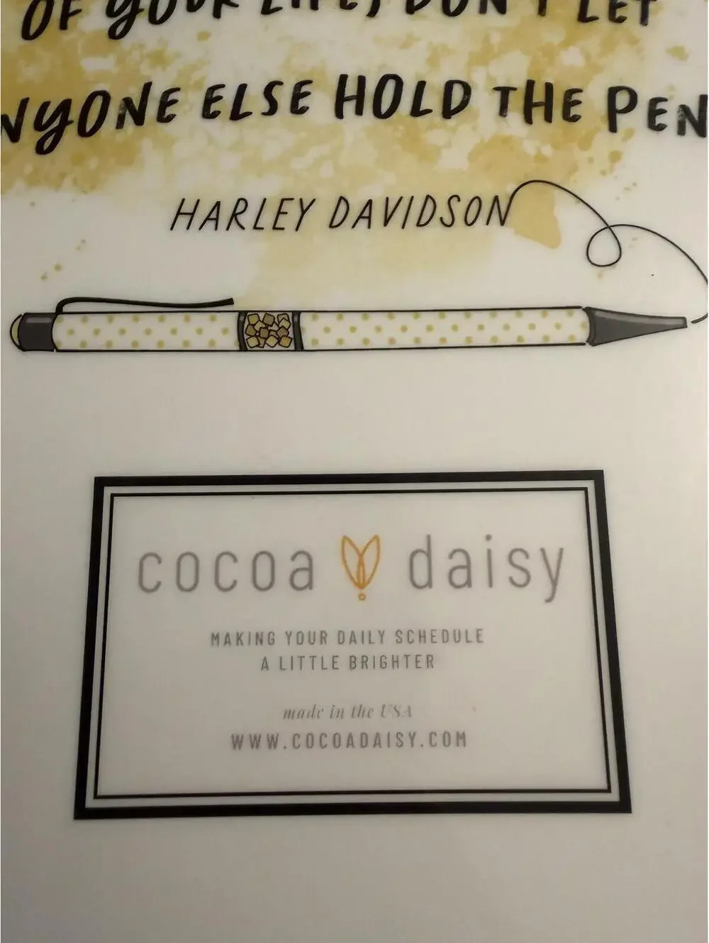 Cocoa Daisy Undated weekly/monthly planner